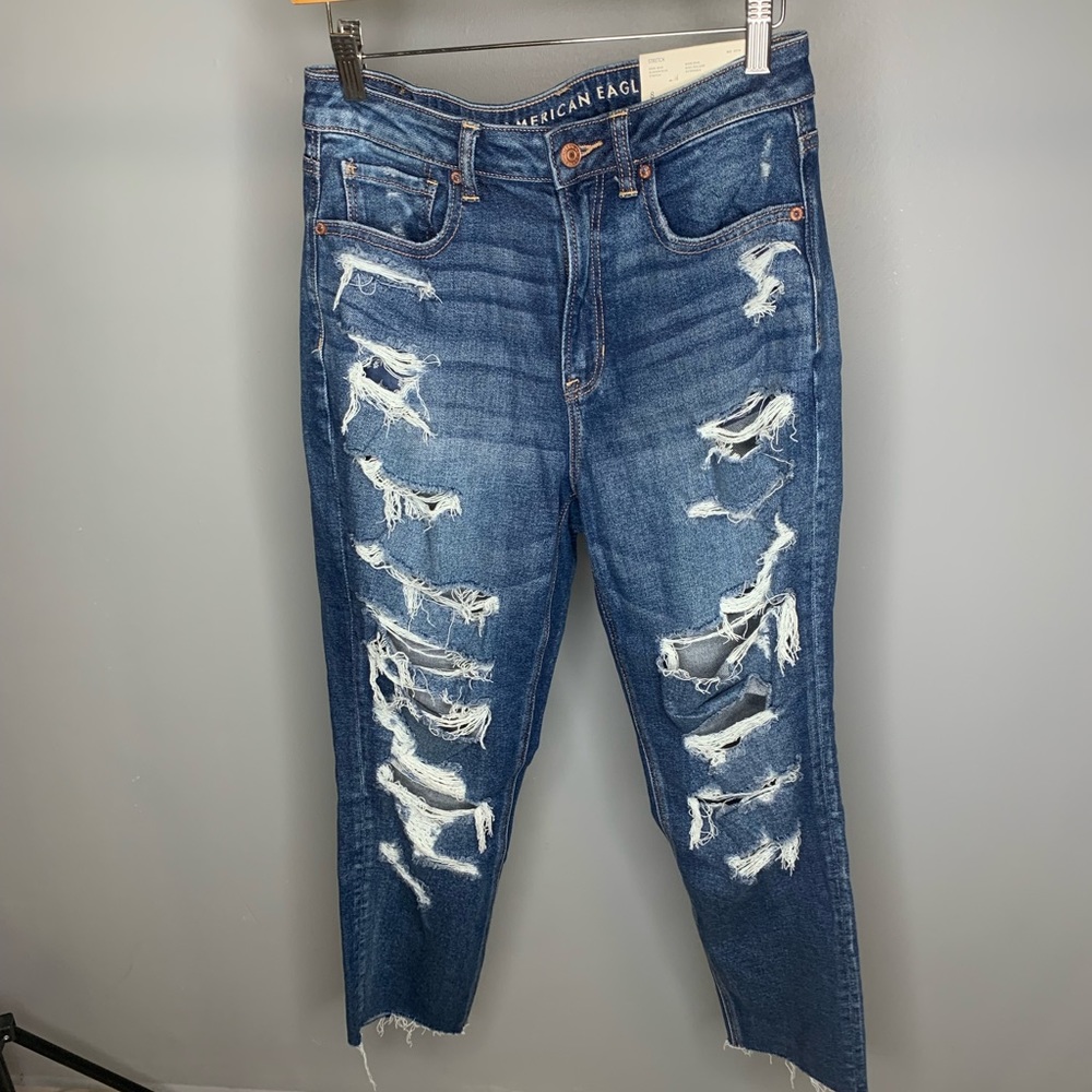 Mom jeans size 8